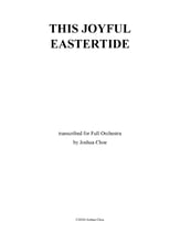 This Joyful Eastertide Orchestra sheet music cover
